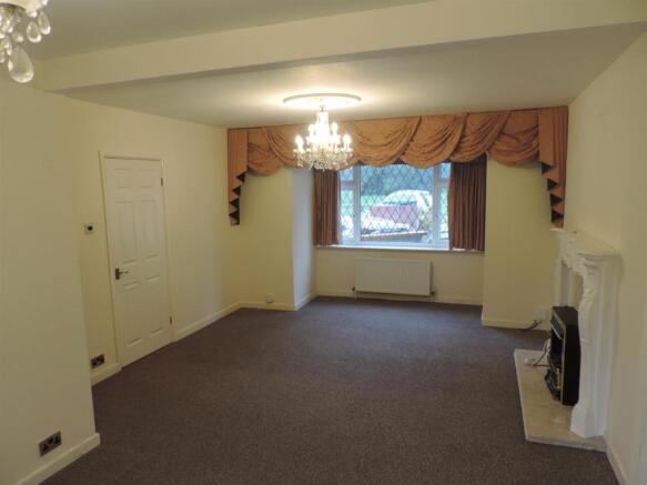 Through lounge dining room