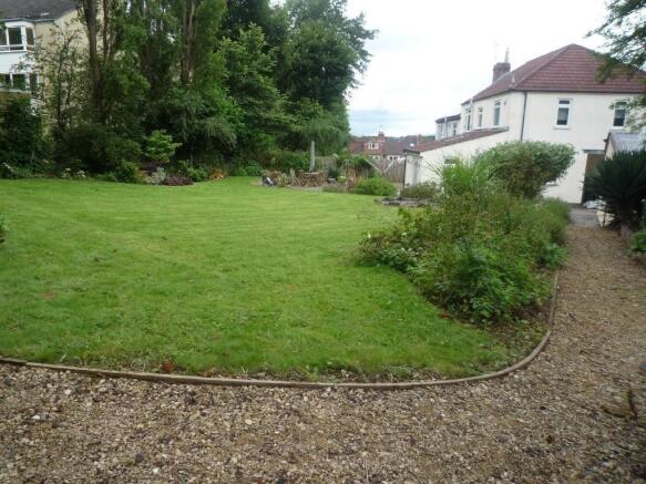 Rear garden