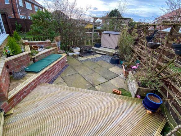 Rear garden