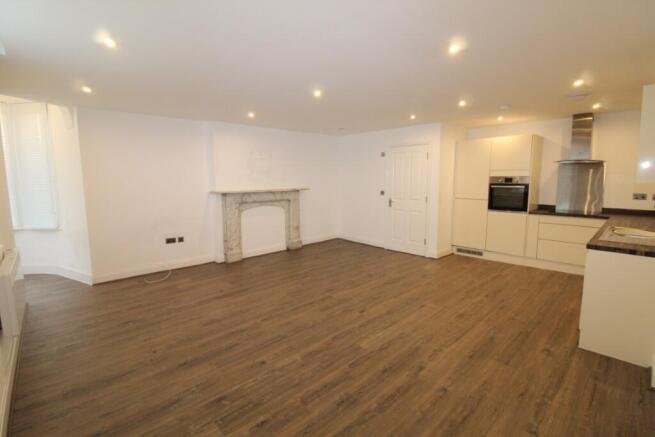 Reception/Kitchen Area