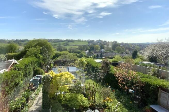 rear garden & views