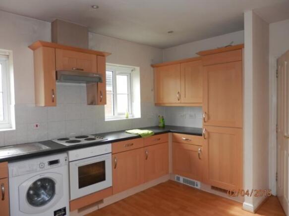 Open plan kitchen/lounge