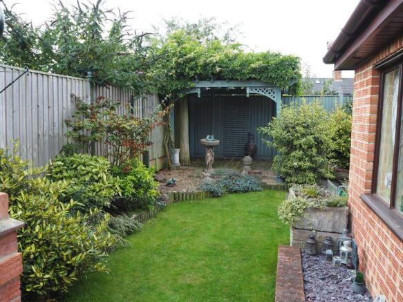 Rear garden