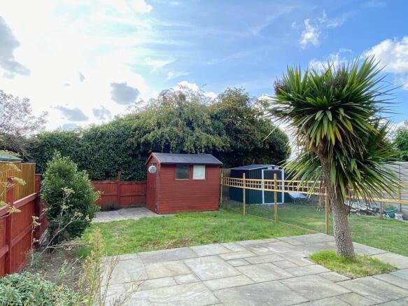 Rear garden
