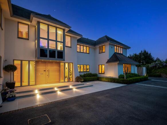 Twilight close up front