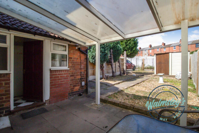 Rear gardens with gated vehicular access