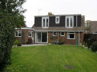 Rear of the property