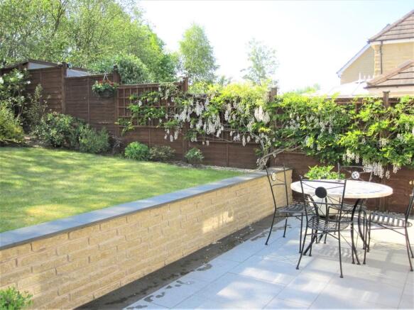 Rear garden
