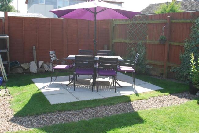 rear patio