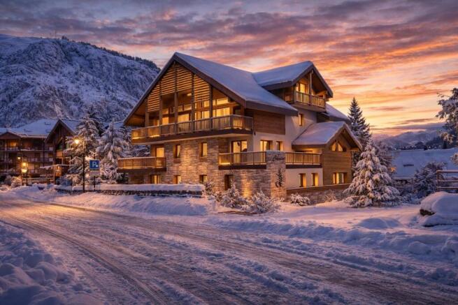Ski in and out apart