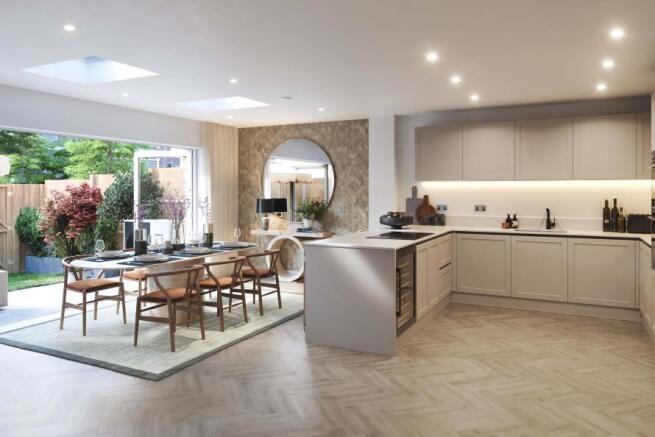 The Clifton Collection,  Regency Mews Kitchen, Dining, Living