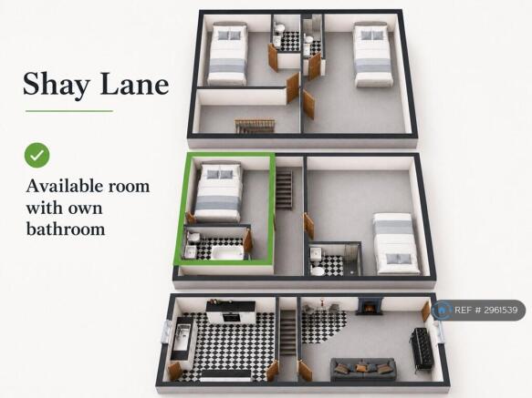 1 bed House Share to rent Image 9