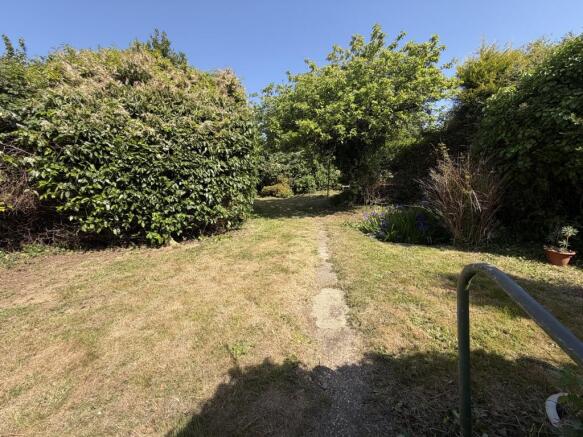Rear garden