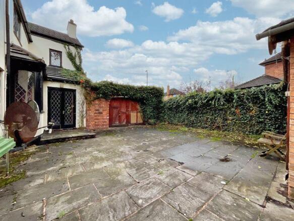 Rear Patio