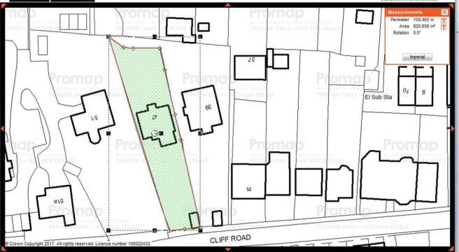 Boundary plan for...