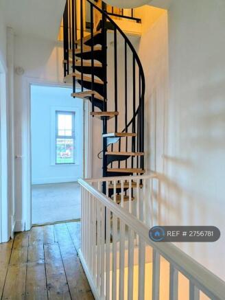 Spiral Stairs To Attic