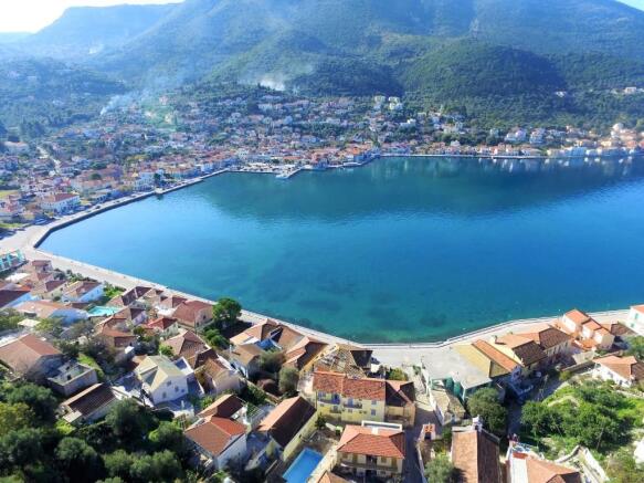 Aerial sea view