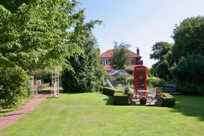 Rear garden