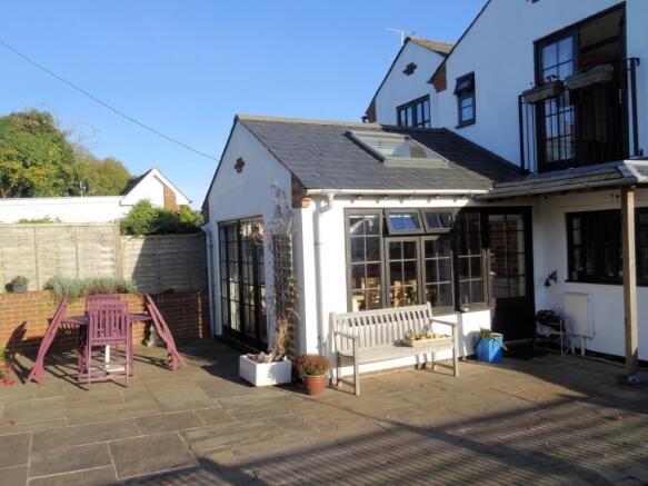 Rear Patio