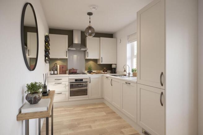 Inside view of Lockton kitchen