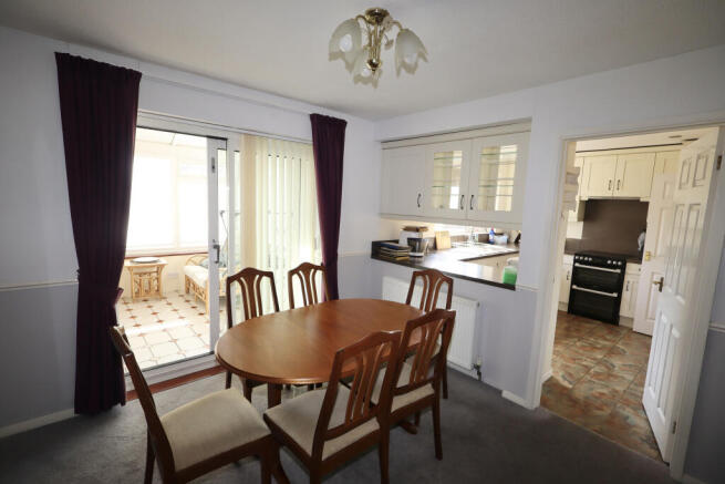 Dining through to kitchen