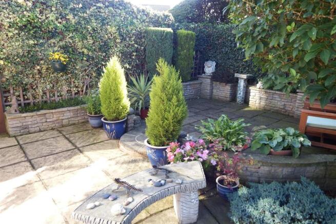 Enclosed rear garden