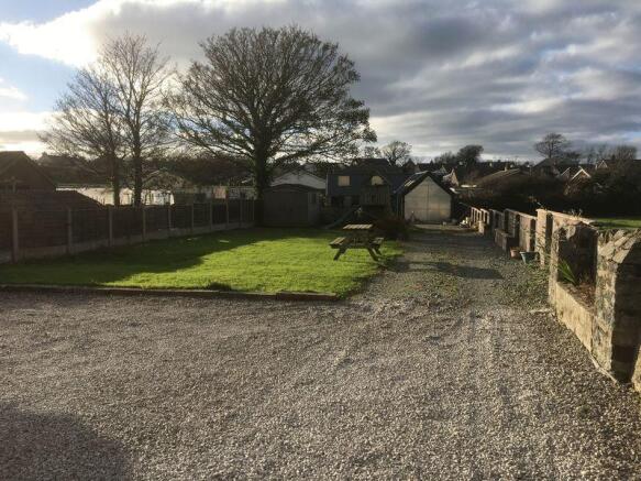 Back of property