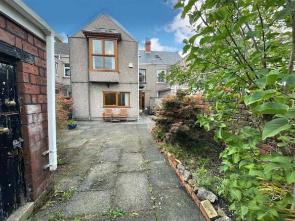 Rear garden