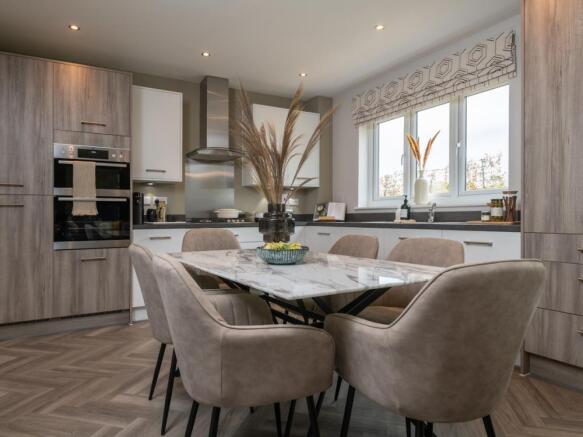 Dining / Kitchen of the Leamington Lifestyle, a 3 bedroom house