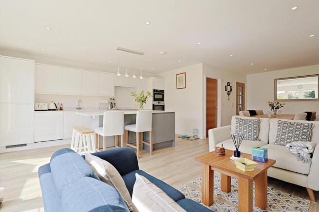 Kitchen/living/dining room
