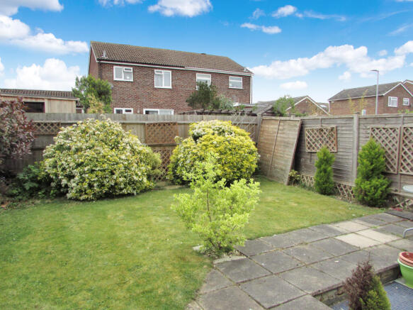 Rear garden