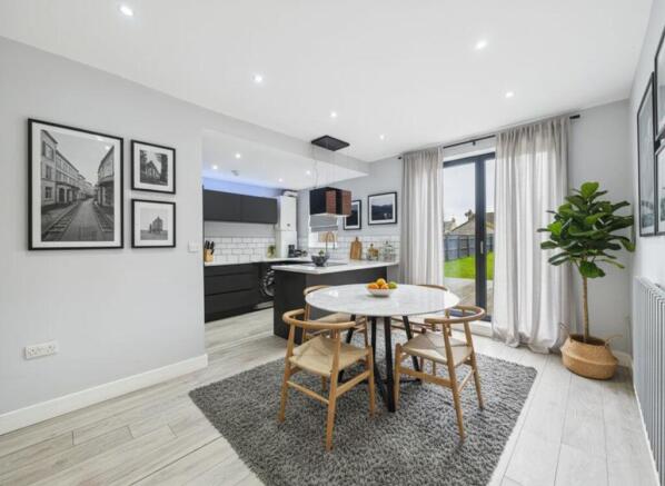 Dining Kitchen (virtually Furnished)