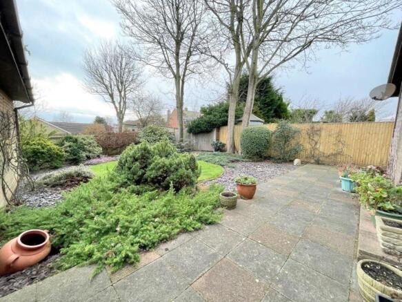Rear garden