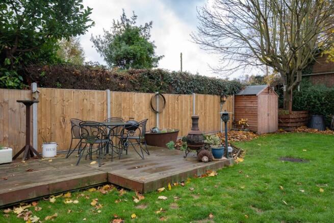 Rear garden