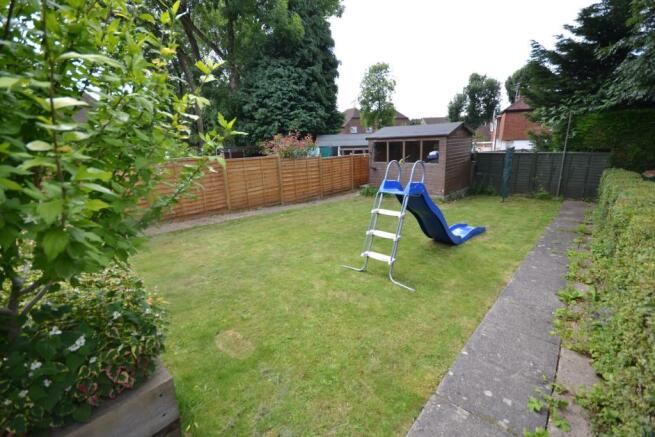 Rear garden