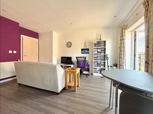Living/Dining/Kitchen area
