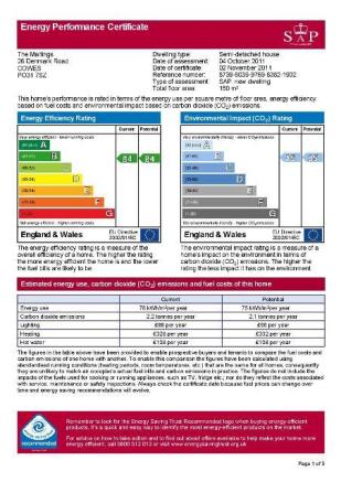 EPC report (page 1)