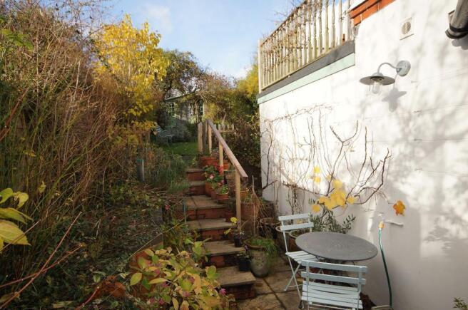 Rear garden
