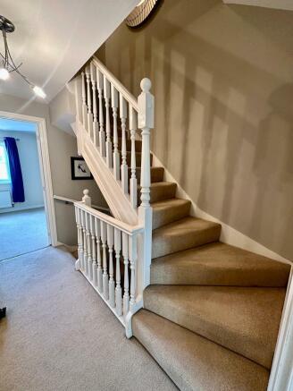 Stairs To Second Floor -