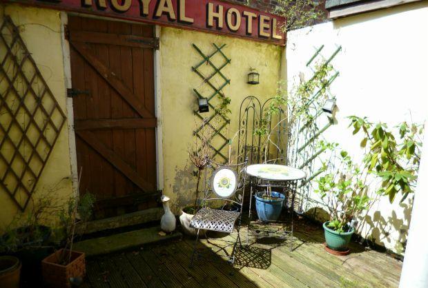 Rear Courtyard