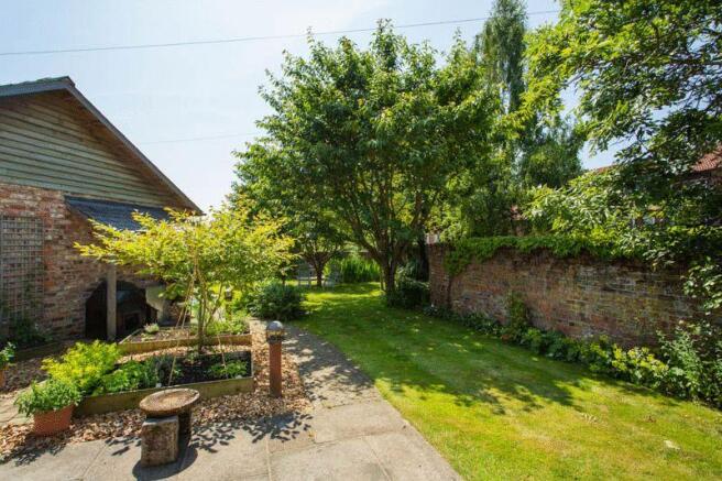 Rear garden