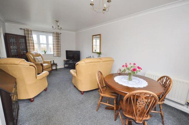 Lounge through dining room
