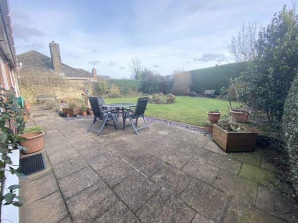 Rear garden