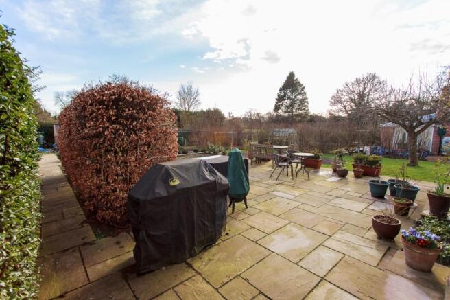 Outside patio area