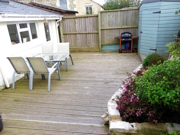 Rear garden