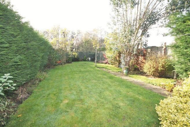 Rear garden