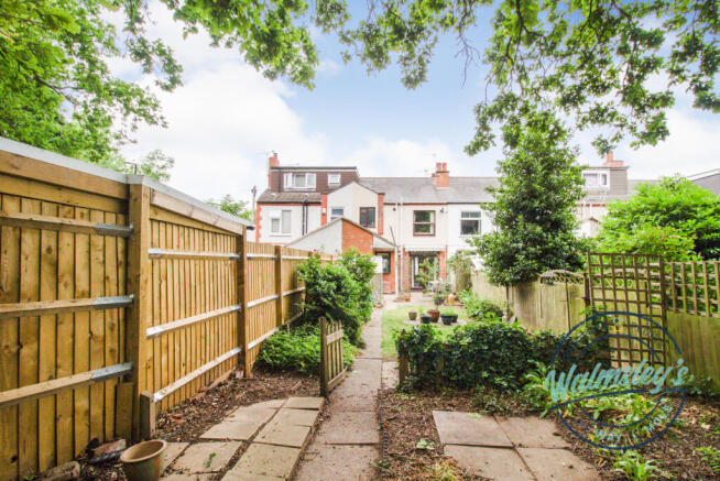Impressive rear gardens