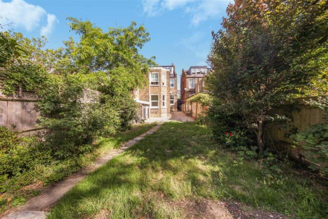Private south facing rear garden