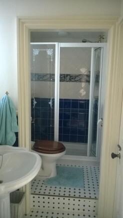 Ground floor shower room