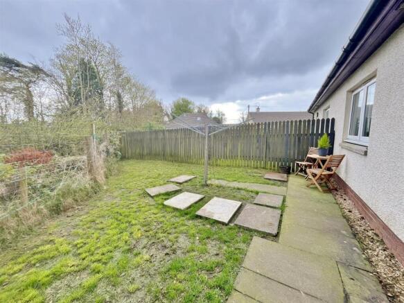 Rear gardens from the back door.